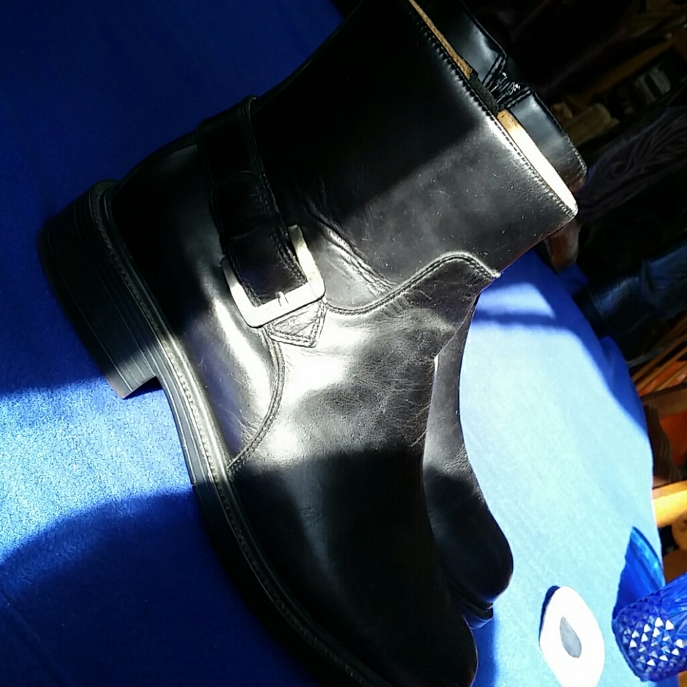 Black boots